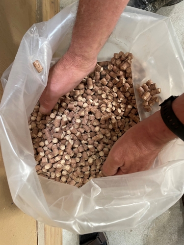 10mm bøge træpiller